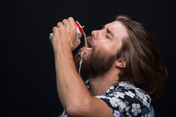 Disservice Animal: Cleverly Disturbed Man Registers Beer as Emotional Support Pet